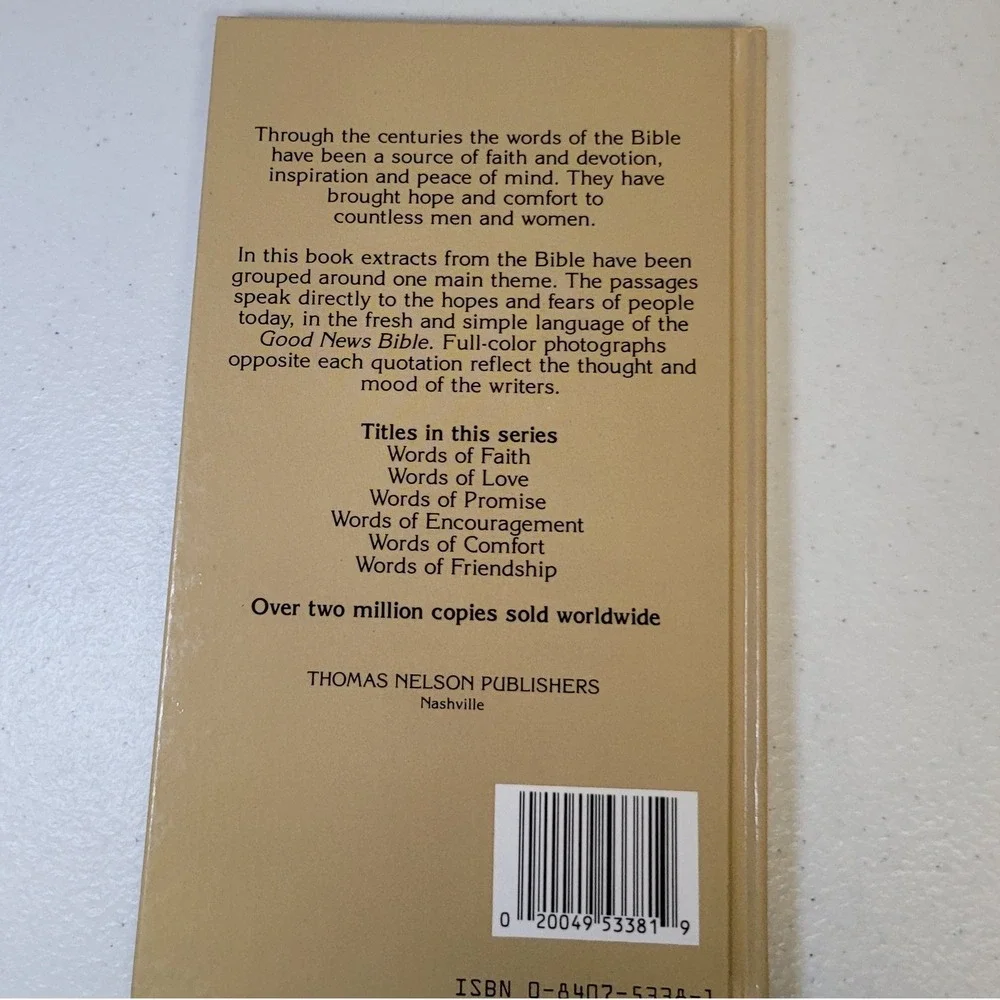 Thomas Nelson Publishers words love